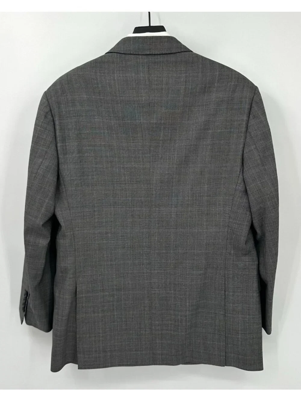 HOLLAND & SHERRY super 120s wool sport coat jacket 40R glen plaid quiet luxury